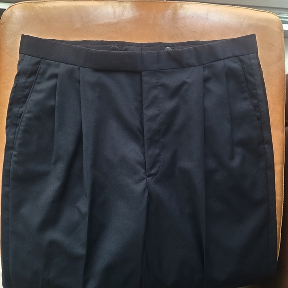 Hart Schaffner Marx Nordstrom Two Piece Black Suit Set - Picture 6 of 10